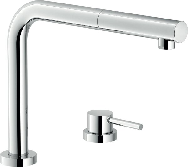 NOBILI Miscelatore Cucina Monocomando con bocca a scomparsa con Finitura Cromo lucido - AQ93500CR