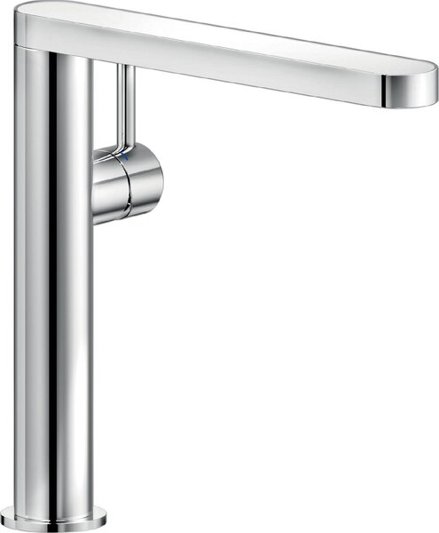 NOBILI Miscelatore Cucina Monocomando con Finitura Cromo lucido e Bianco Kos - MH109113BKCR
