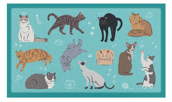 Zerbino 40x70 cm Cats – Artsy Doormats