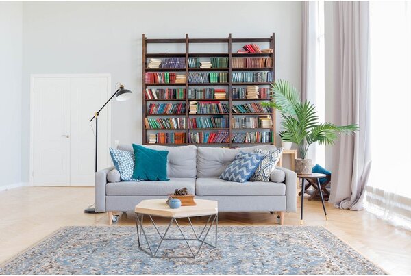 Tappeto azzurro 160x220 cm Lumino – FD