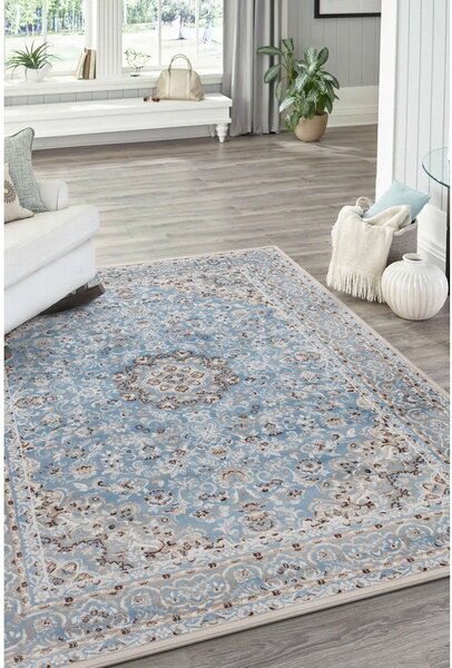 Tappeto azzurro 160x220 cm Lumino – FD