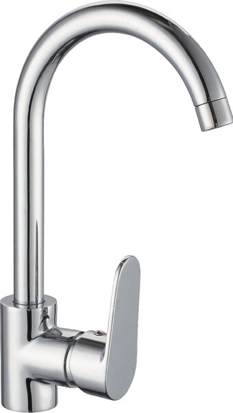 DecHome Miscelatore Cucina Rubinetto Monocomando colore Cromo - HPR-005 Aqua