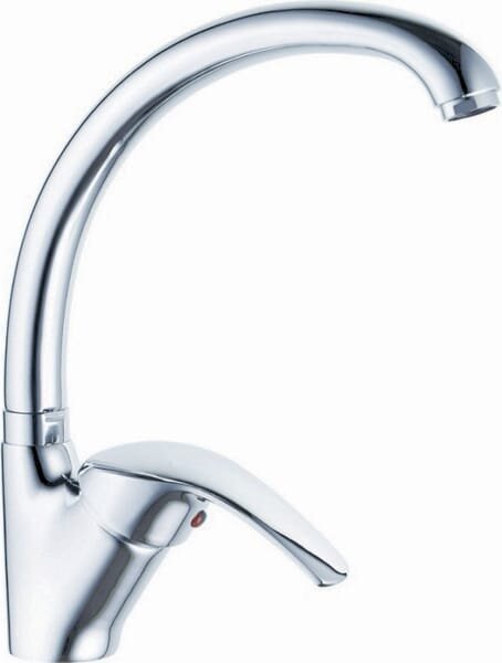 Utilia Miscelatore Cucina Rubinetto Monocomando Lavello colore Cromo - ZS62205 Diamante