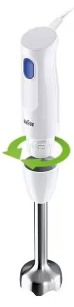 Braun MQ10.001M WH Minipimer 450 1Velocità Bicchiere Graduato