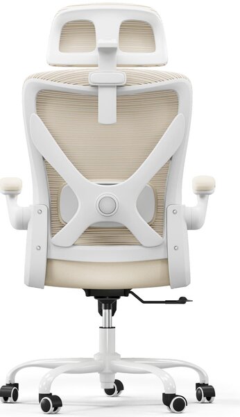 Sedia da ufficio TRALT - Sedia ergonomica da ufficio con supporto lombare regolabile e poggiatesta