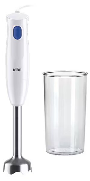 Braun MQ10.001M WH Minipimer 450 1Velocità Bicchiere Graduato