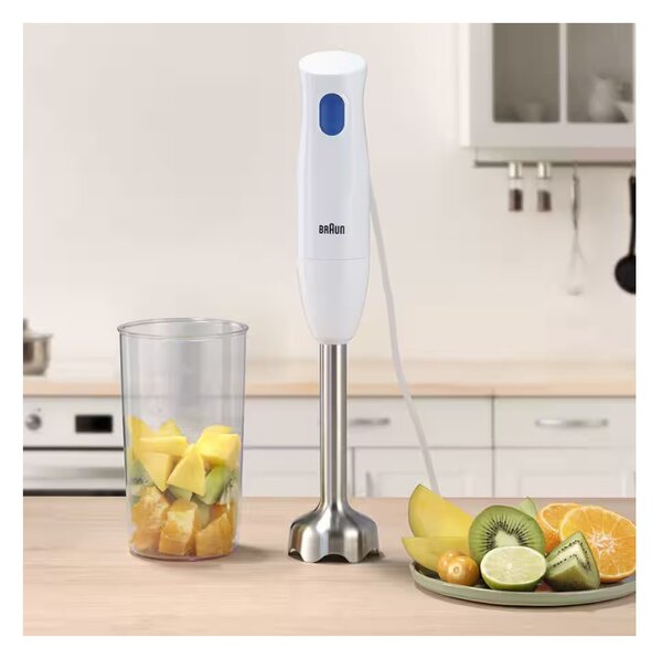 Braun MQ10.001M WH Minipimer 450 1Velocità Bicchiere Graduato