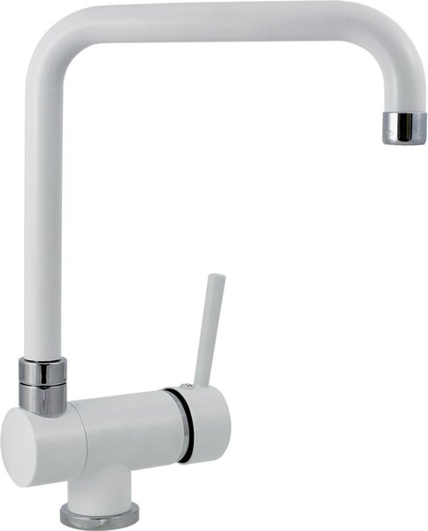 Plados Miscelatore Cucina Sottofinestra Rubinetto Monocomando a Canna Alta colore Tartufo UG72 - NOVOMIX