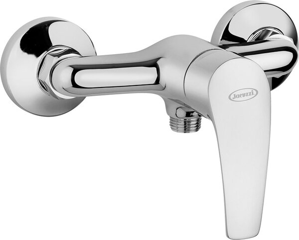 Jacuzzi Miscelatore Doccia Esterno Rubinetto Monocomando colore Cromo - 0LU00028JA00 Lucente