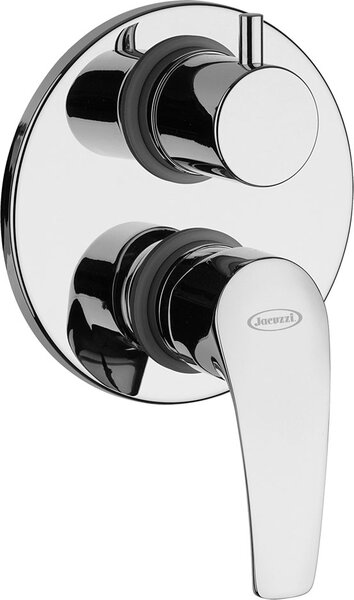 Jacuzzi Miscelatore Doccia Incasso Rubinetto Monocomando colore Cromo - 0LU00400JA00 Lucente