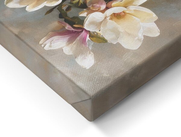 Dipinto stampato dipinto su tela 32x32 cm Magnolias – Styler