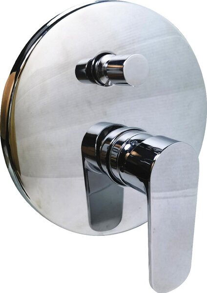 DecHome Miscelatore Doccia Rubinetto Bagno Monocomando con Deviatore colore Cromo - HPR-007 Aqua