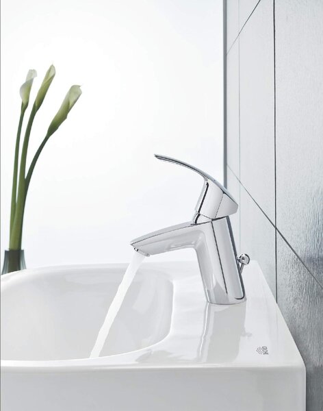 GROHE Miscelatore lavabo monocomando rubinetto bagno colore Cromo - Eurosmart New - 33265002