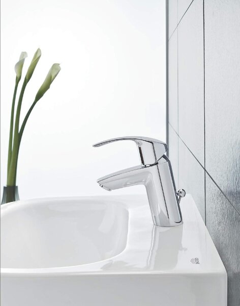 GROHE Miscelatore lavabo monocomando rubinetto bagno colore Cromo - Eurosmart New - 33265002