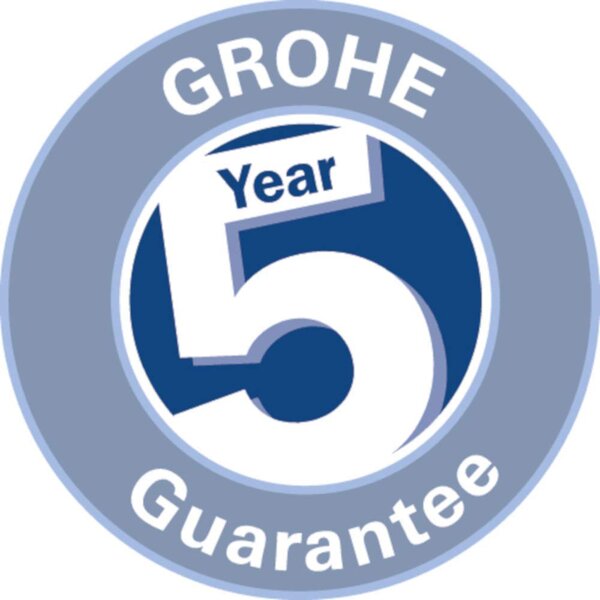 GROHE Miscelatore Lavabo Monocomando Rubinetto Bagno Taglia XL colore Cromo - 23761000 Serie Bauedge