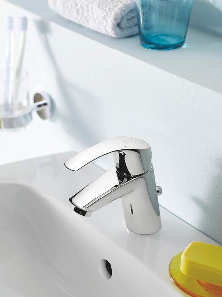 GROHE Miscelatore lavabo monocomando rubinetto bagno colore Cromo - Eurosmart New - 33265002