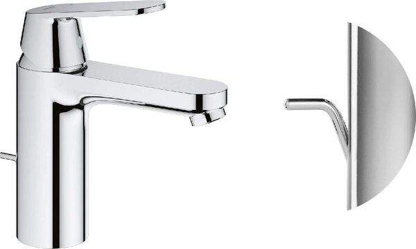 GROHE Miscelatore lavabo rubinetto bagno monocomando colore Cromo - Eurosmart Cosmopolitan - 23325000