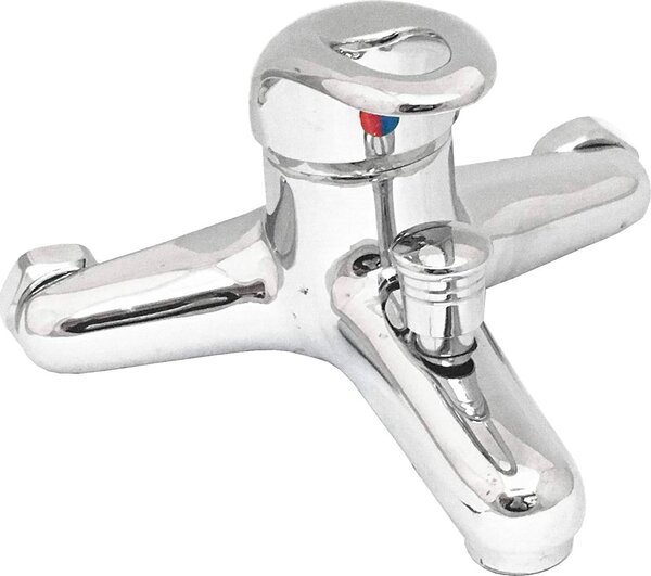 RUBINETTERIE ASSOCIATE Miscelatore Vasca monocomando rubinetto bagno colore Cromo - TY-G003 Serie Globo
