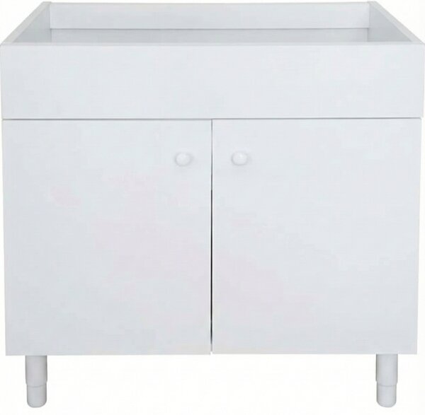XER Mobile Lavello Cucina Sottolavello 80 cm colore Bianco - M10