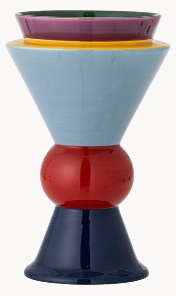 Vaso di design in ceramica dipinto a mano Trilla, alt. 27 cm