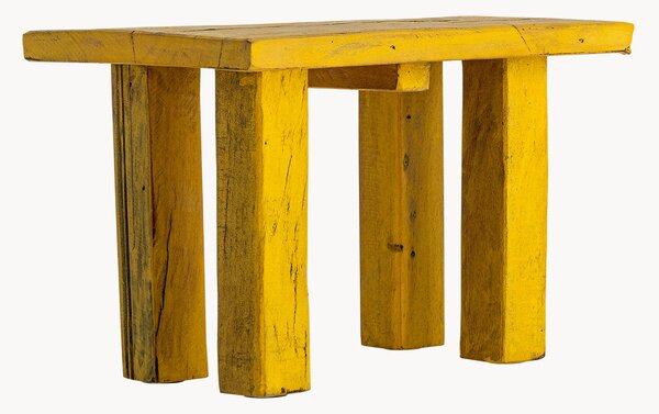 Sgabello in legno di recupero Porir