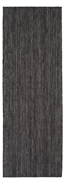 Passatoia da interno ed esterno nera 80x250 cm Mira 1450 – Ayyildiz Carpets