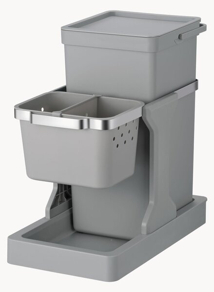 Pattumiera con sistema estraibile Deco, 20 + 4 L