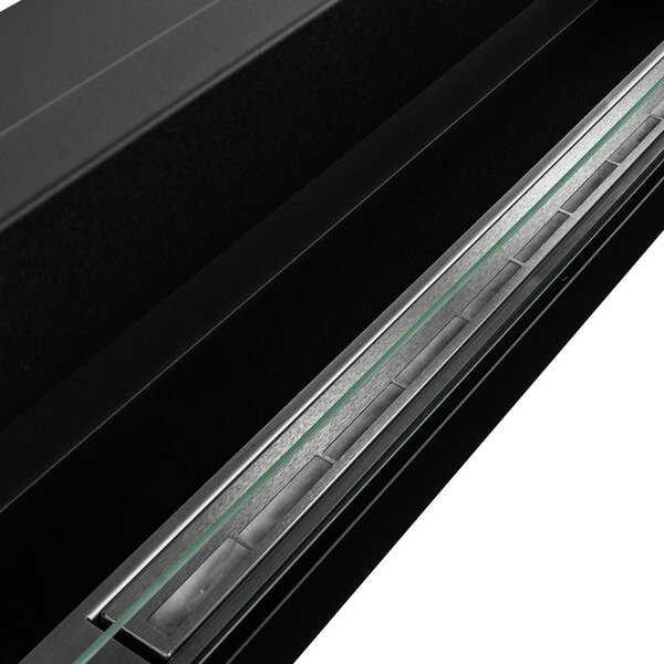 Divina Fire Camino a Bioetanolo da Incasso Parete Biocamino 120x40 colore Bianco Livorno 120 - DF1200LIVORNOW