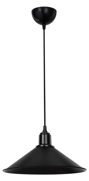 Lampada da soffitto in metallo nero ø 30 cm - Squid Lighting