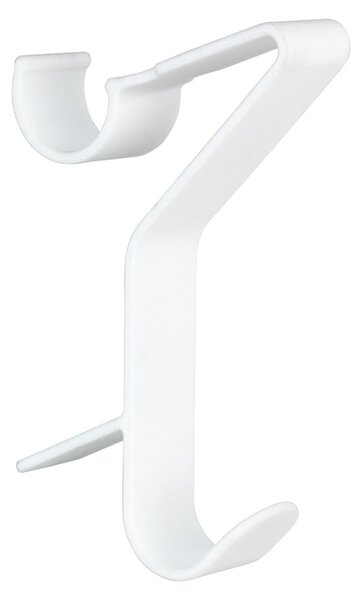 Ganci per appendere in plastica bianca in set da 3 - Maximex