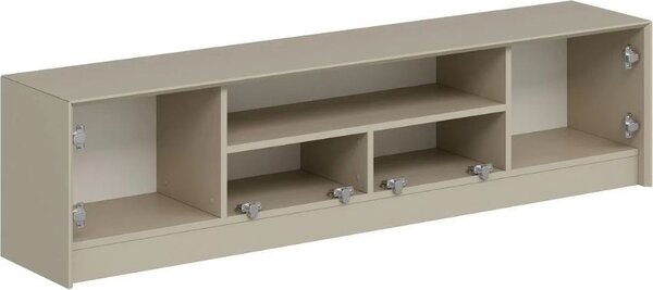 DecHome Mobile TV Moderno 4 Ante 1 Vano a Giorno Dimensioni 180x35x45 cm colore Cashmere - Kale