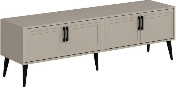 DecHome Mobile TV Moderno 4 Ante Dimensioni 180x45x55 cm colore Cashmere - Prime