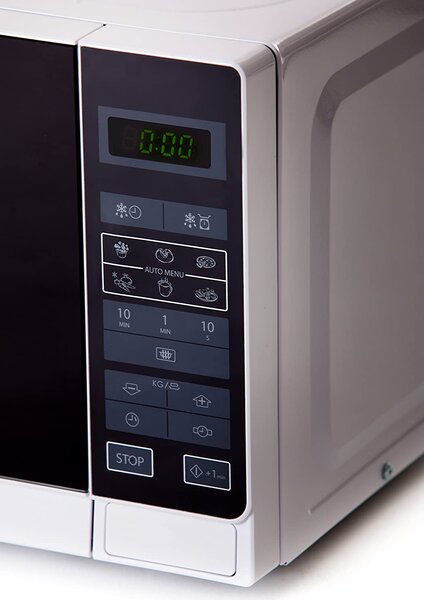 Sharp Forno Microonde Capacit 20 Litri Potenza 800 Watt colore Argento - R-242INW