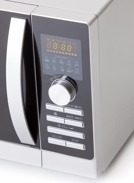 Sharp Forno Microonde Combinato con Grill Capacit 25 Litri Potenza 900 Watt colore Argento - R-843INW