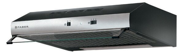 Faber Cappa Cucina Aspirante Sottopensile Incasso Larghezza 60 cm Profondit 49 cm Classe C colore Nero / Inox - 300.0557.489 TCH04 SS16A 741