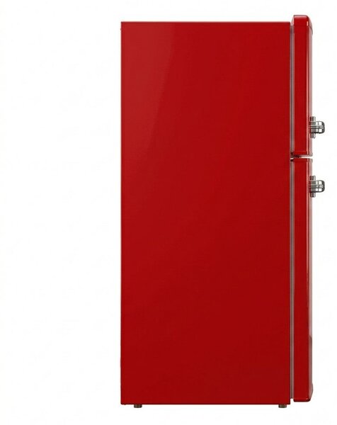 PYRAMIDEA Frigorifero Doppia Porta Capacit 100 Litri Classe Energetica E Raffreddamento Statico colore Rosso - MAMBO105R
