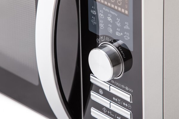 Sharp Forno Microonde Combinato con Grill Capacit 25 Litri Potenza 900 Watt colore Argento - R-843INW