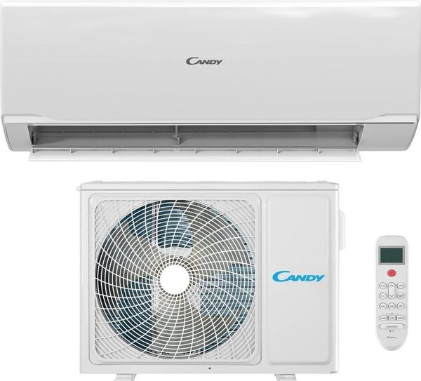 Candy Climatizzatore 12000 Btu Inverter Monosplit Condizionatore con Pompa di Calore Classe A++/A+ Gas R32 Wi-Fi (Unit Interna + Unit Esterna) - 