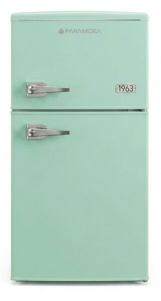 PYRAMIDEA Frigorifero Doppia Porta Capacit 100 Litri Classe Energetica E Raffreddamento Statico colore Verde - MAMBO105G