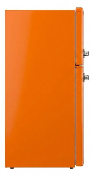 PYRAMIDEA Frigorifero Doppia Porta Capacit 100 Litri Classe energetica E Raffreddamento Statico colore Arancio - MAMBO105O