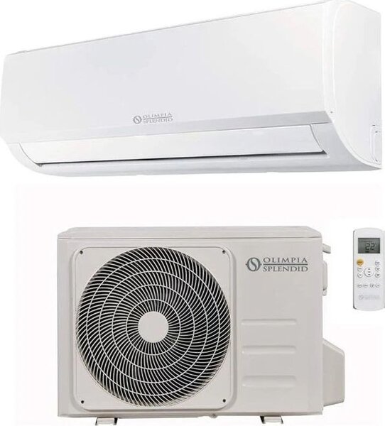 OLIMPIA SPLENDID Climatizzatore 24000 Btu Inverter Monosplit Condizionatore con Pompa di Calore Classe A++/A+ R32 Wifi (Unit Interna + Unit Ester