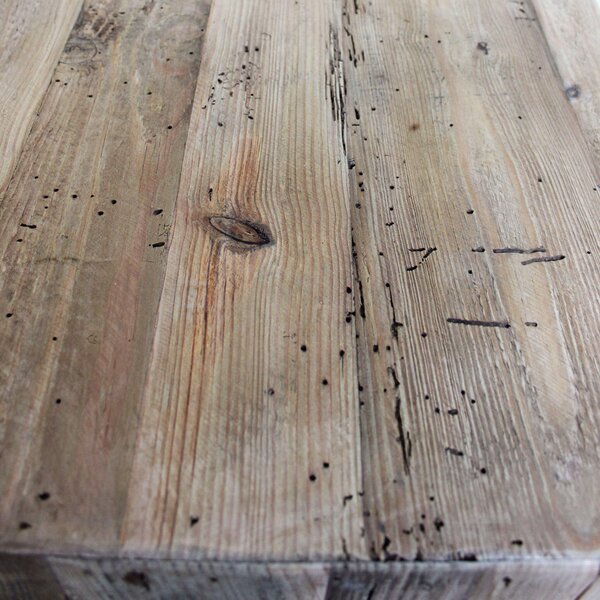 DecHome Mobile TV Scandinavo 4 Cassetti 2 Vani a Giorno in Legno Dimensioni 130x40x48 cm colore Legno