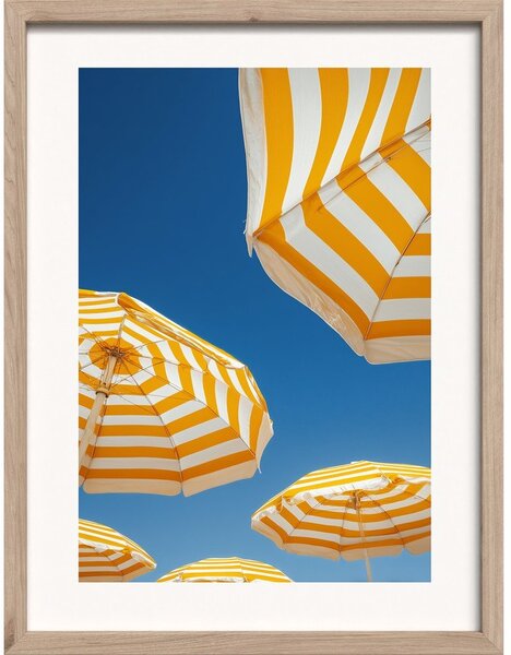 Dipinto stampato con cornice inclusa 30x40 cm Umbrellas – Styler