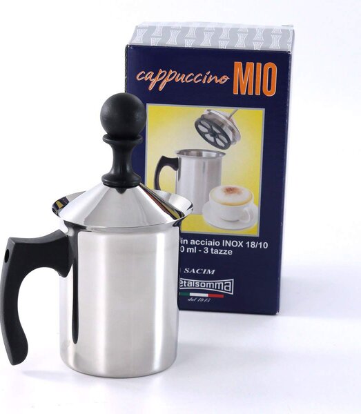 Metalsomma Montalatte 3 Tazze Cappuccino Mio Acciaio - 698/03