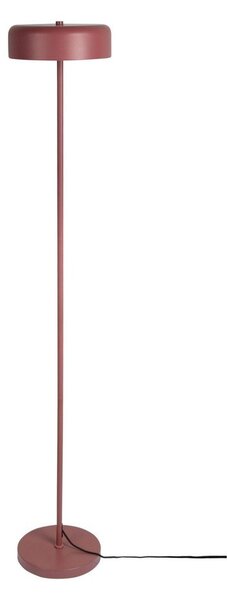 Lampada da terra burgundy con paralume in metallo (altezza totale 140 cm) Riqueza Palo – Leitmotiv