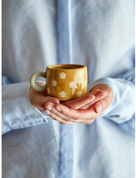 Tazza per bambini marrone in ceramica 110 ml Nini – Bloomingville