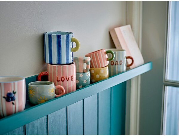 Tazza azzurra in ceramica 325 ml Cherish – Bloomingville