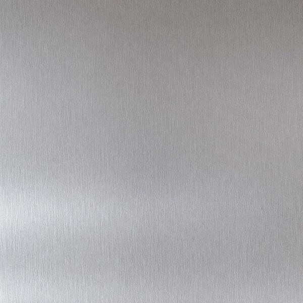 Divina Home Set 6 pz Pannello Decorativo Effetto Metallo Acciaio Inox 120x60 in PVC UV Ultra Slim - DH104799