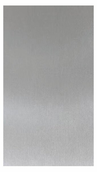 Divina Home Set 6 pz Pannello Decorativo Effetto Metallo Acciaio Inox 120x60 in PVC UV Ultra Slim - DH104799