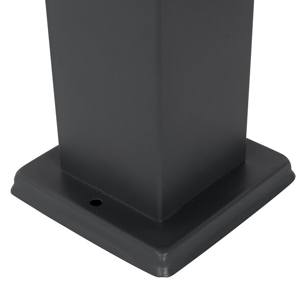 Lampada da esterno grigio scuro 45 cm con attacco IP44 - Malios